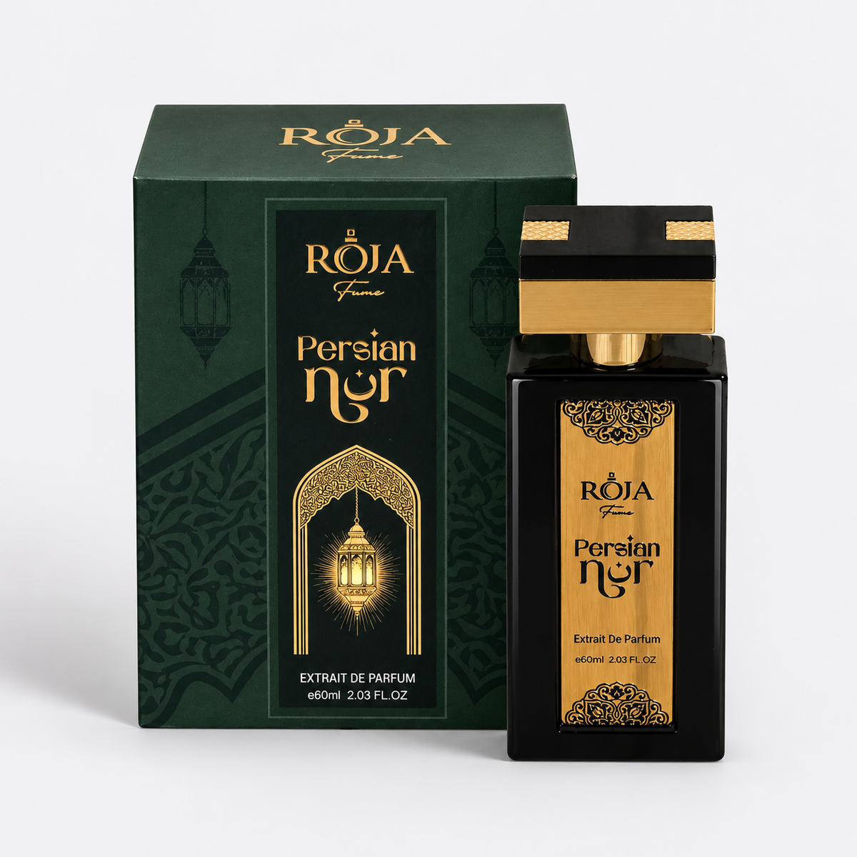 Roja Fume Persian Nur Extrait de Parfum 60ml bottle with gift box