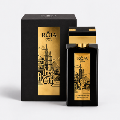 Roja Fume The Lost City Extrait de Parfum 60ml bottle with gift box